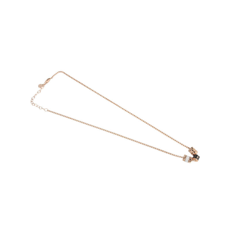 Emporio Armani Black Lacquer Components Necklace EGS2931221