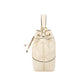 Tory Burch Diamond Pattern Sheepskin Drawstring Bucket Bag Shoulder Crossbody Bag 87869-724