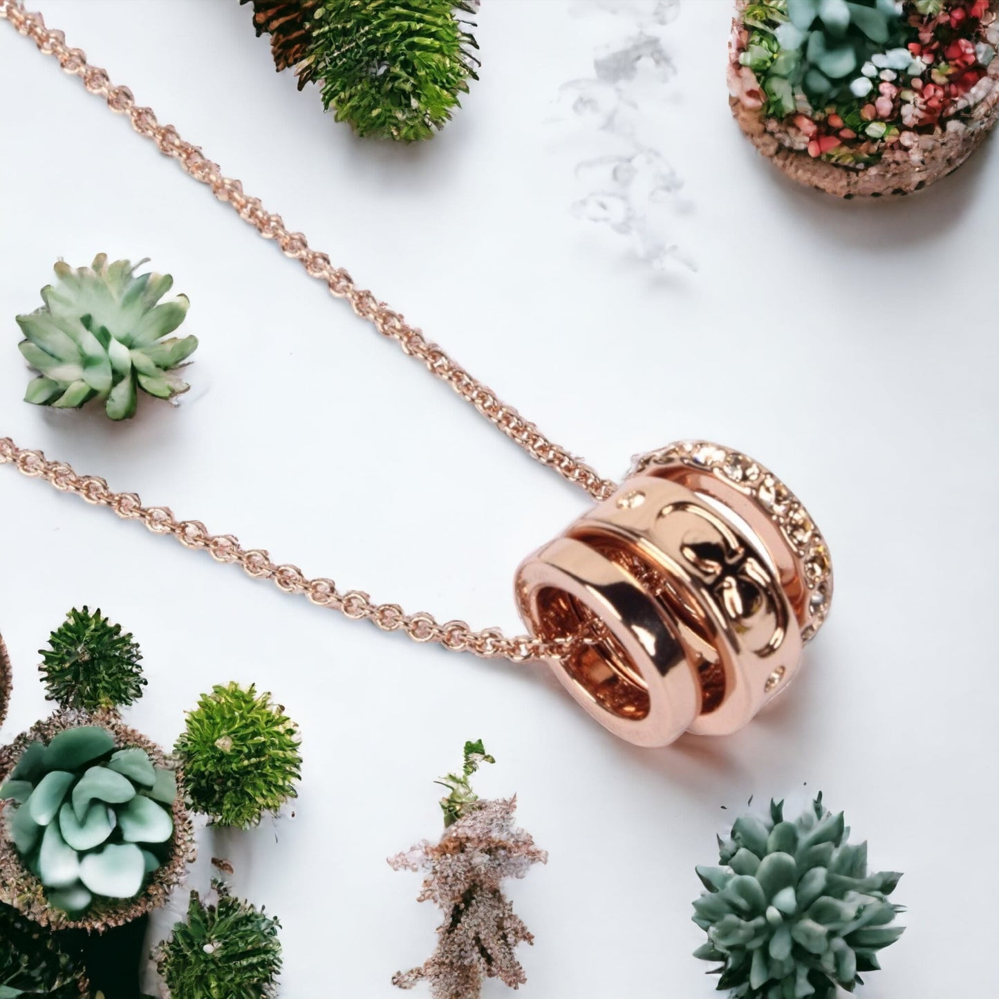 Coach Signature Rondell Necklace CI902 RGD